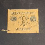 Louis Philippe mirror in gilded wood 150x90cm