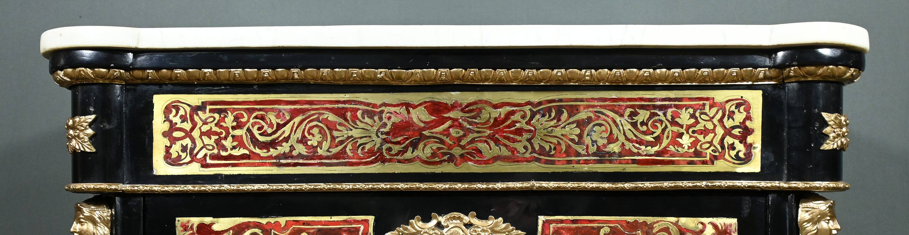 Bureau d'entre-deux in Boulle marquetry, Napoleon III period – Mid