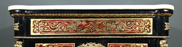 Meuble d’entre-deux en Marqueterie « Boulle », époque Napoléon III – Milieu
