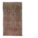 Tapis Kilim Turc Vintage Élégant 166x288 cm Laine Fait Main