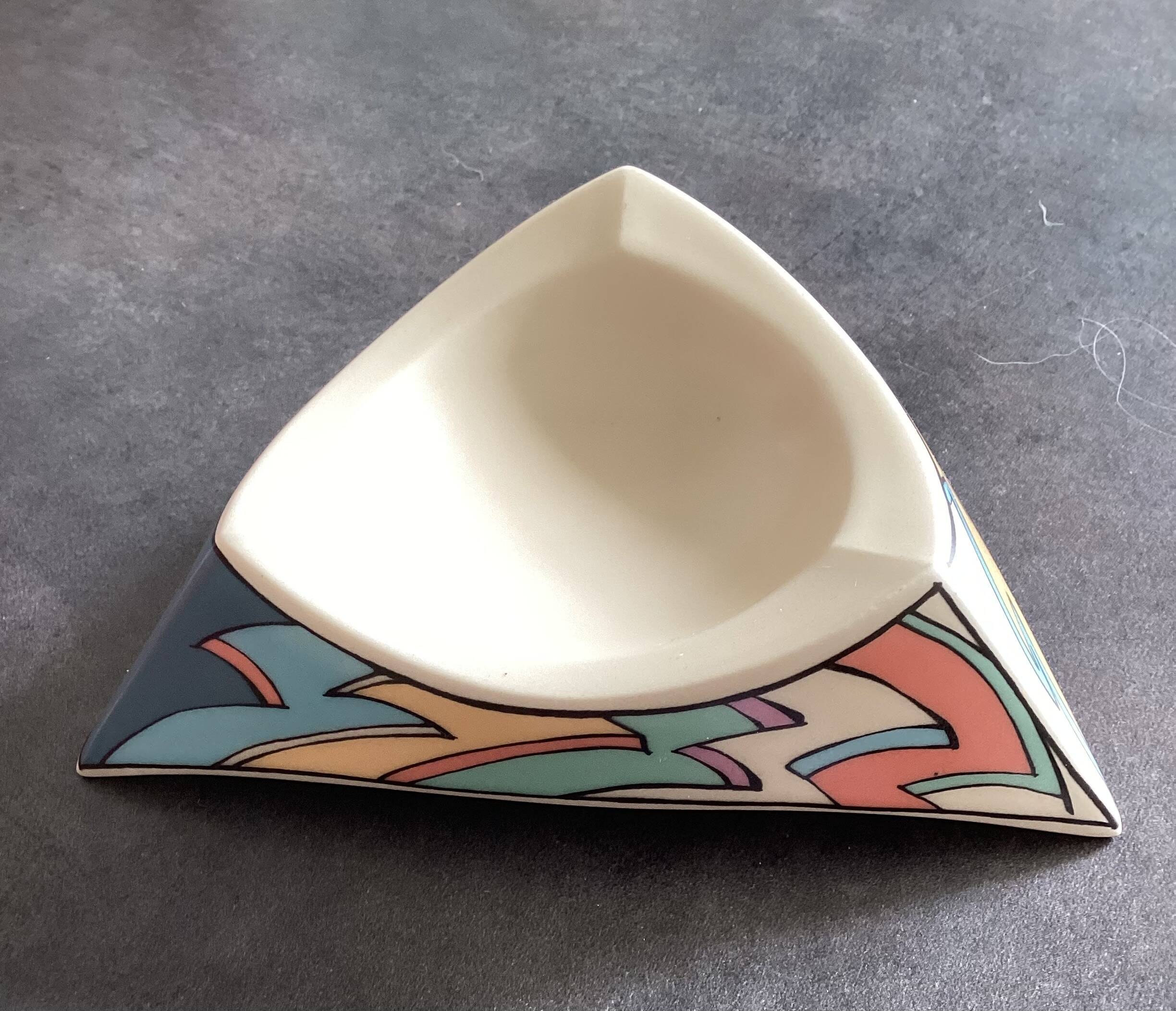 Cendrier / Vide-poches triangulaire Rosenthal Studio Line