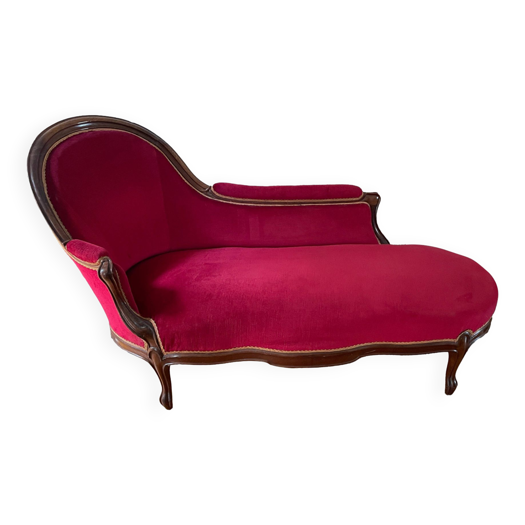 Meridienne rouge