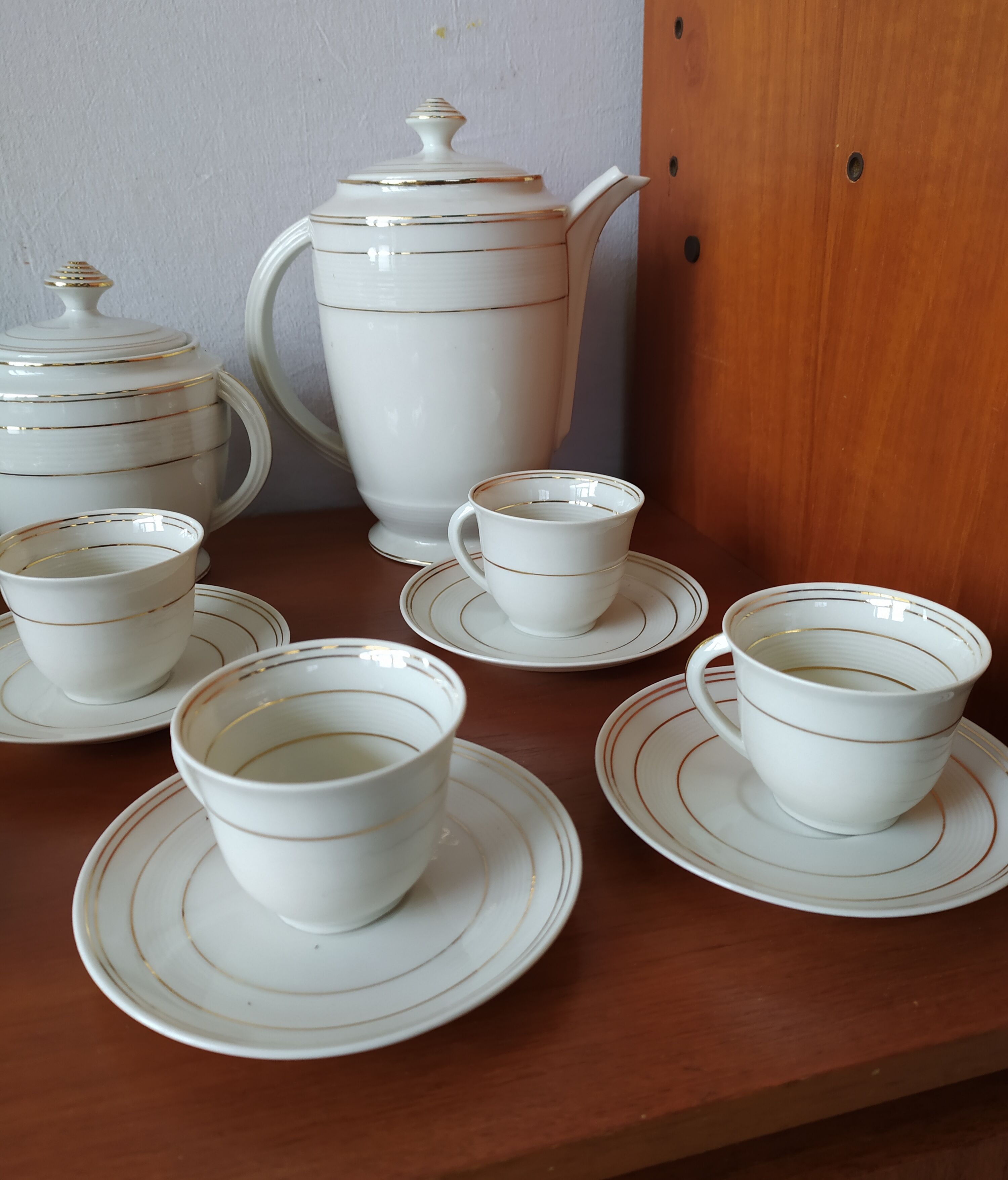Coffee service or tea 50s Charles Ahrenfeldt