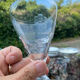 8 stemmed glasses