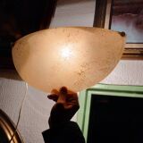 Pair of wall sconces signed L. Drummer