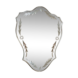 1950s beveled mirror
