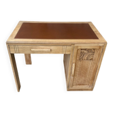 Vintage solid oak desk