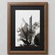 Original work on paper signed by Eugène Eechaut, created in ink and framed, 1973.