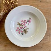 4 assiettes creuses Boch La Louvière Belgium