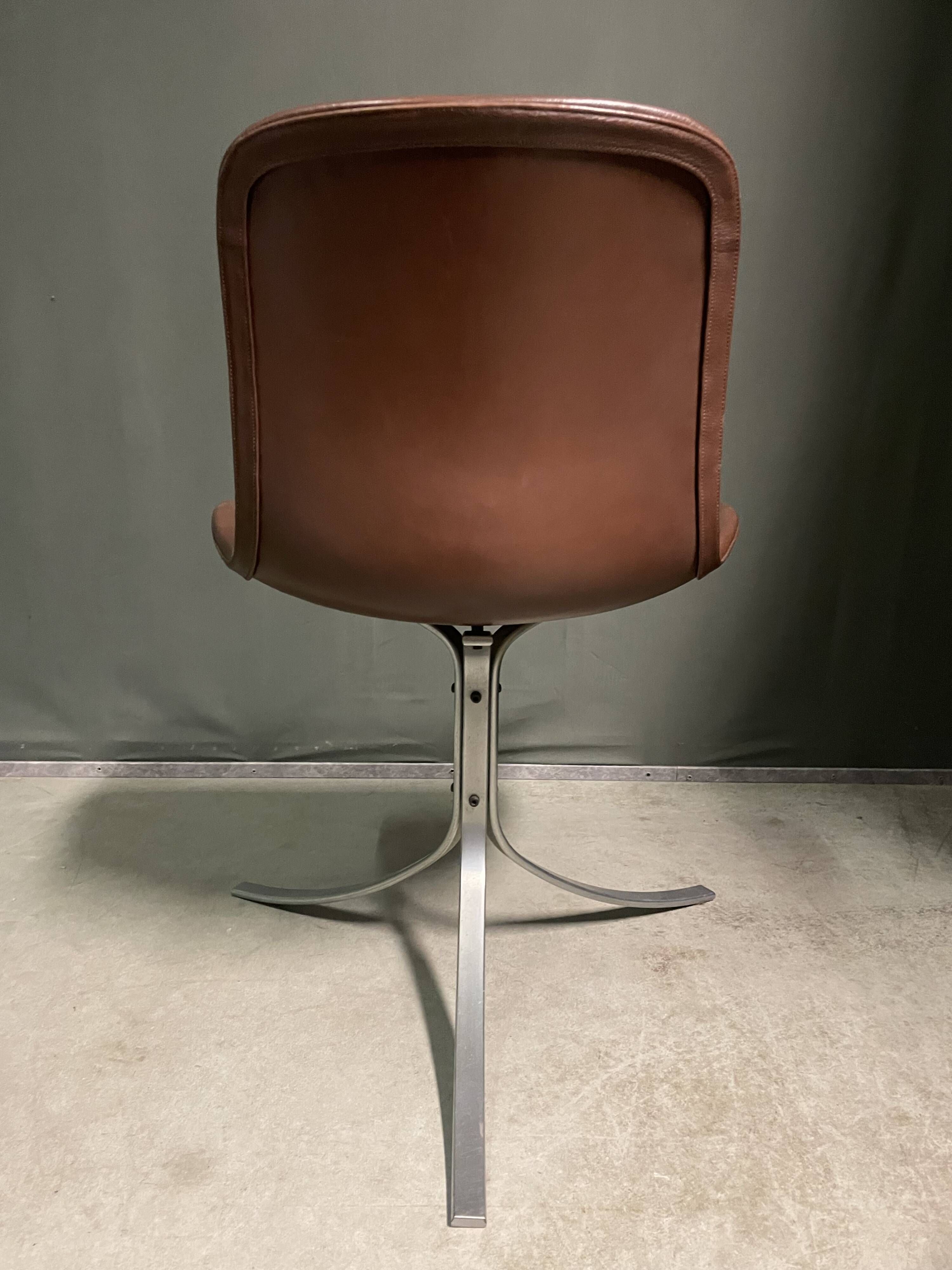 Set of 4 - pk9 chairs by poul kjærholm for e. kold christensen, 1960s