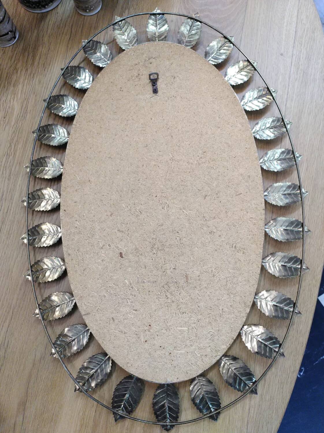 Gold metal mirror, 1970