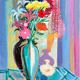 "Flowers in a Vase" by André Duret