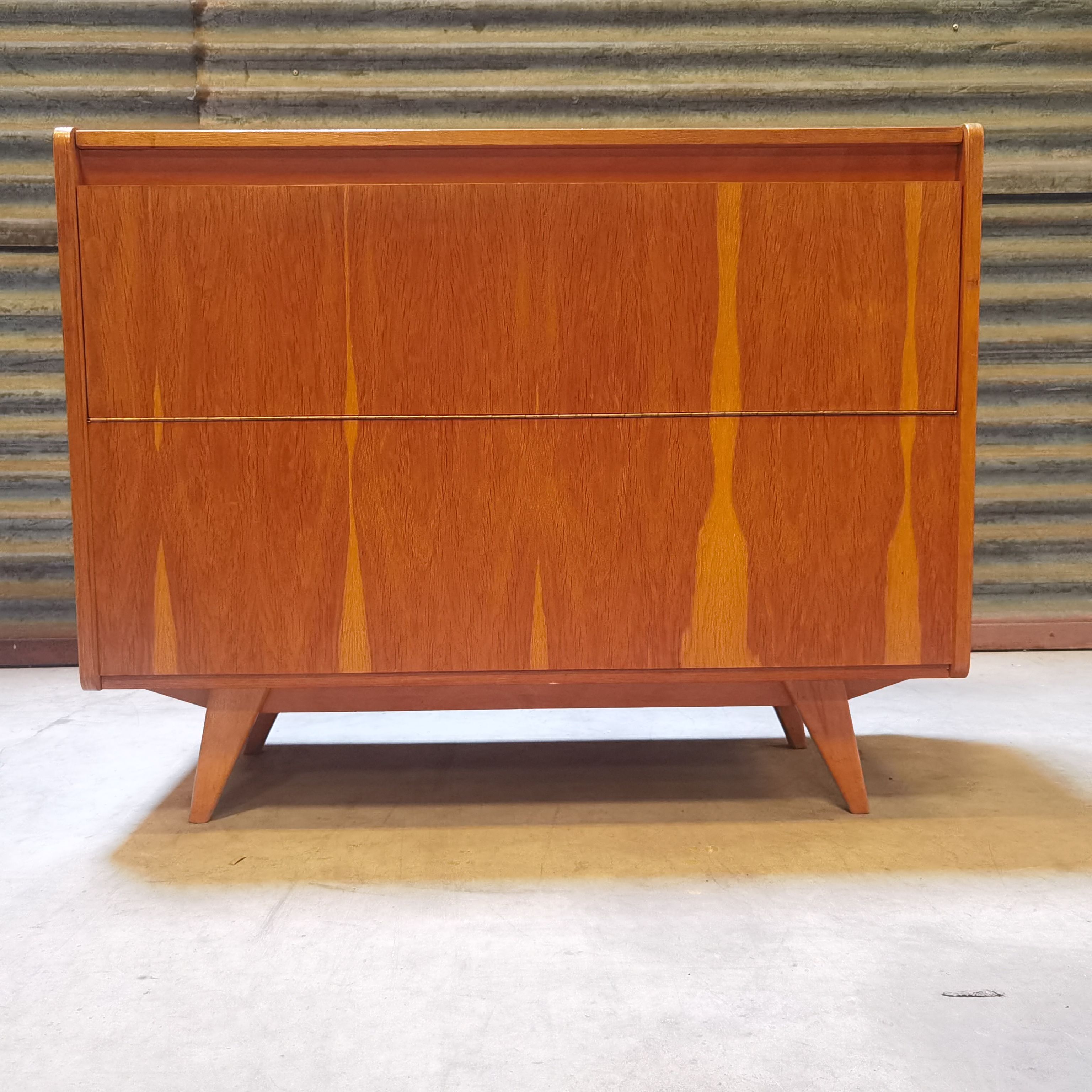 Storage chest or mini bar U459 by Jiri Jiroutek for Interier Praha 1960