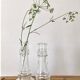 Pair of glass soliflores