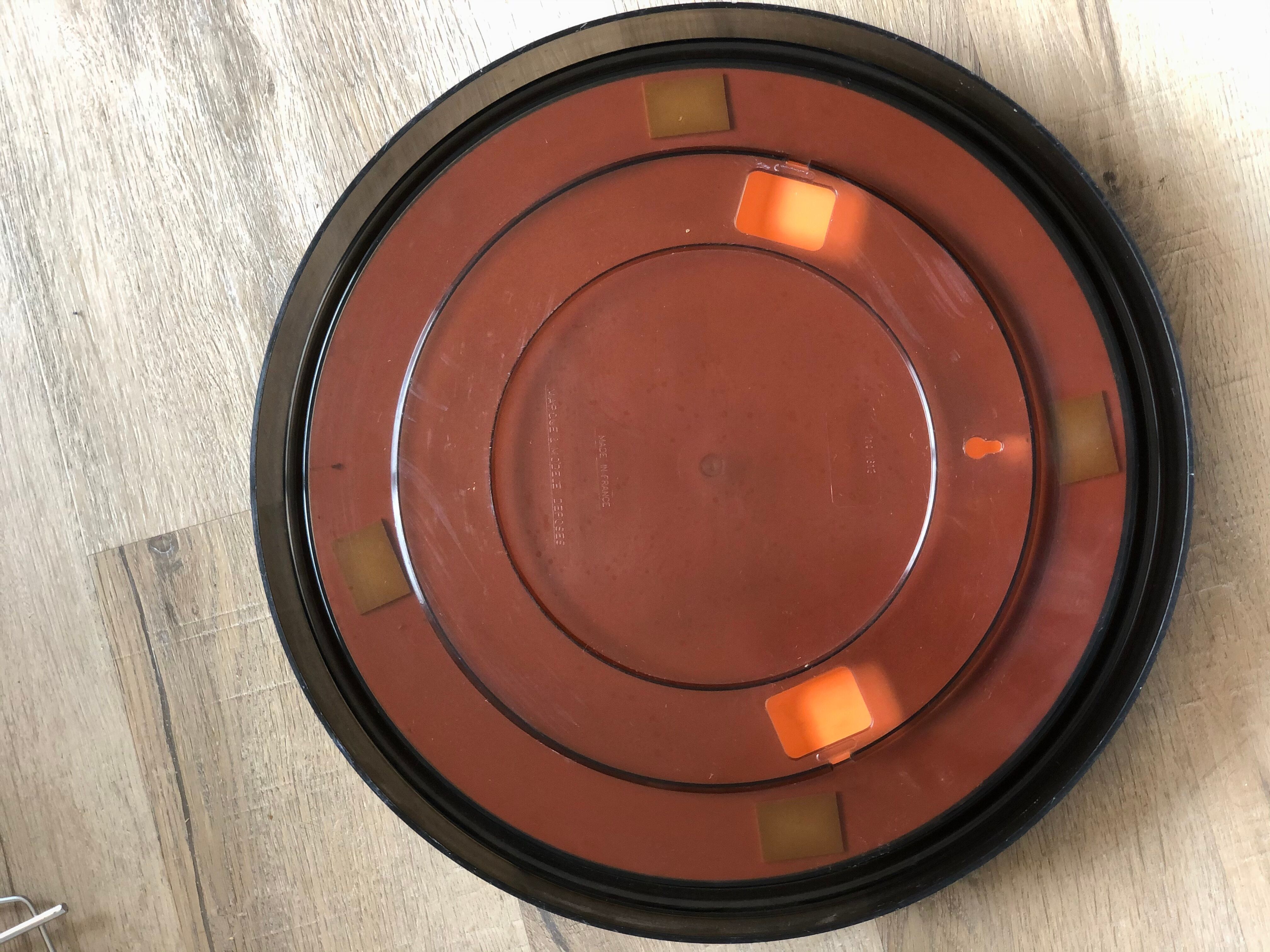 70s round mirror - 40cm