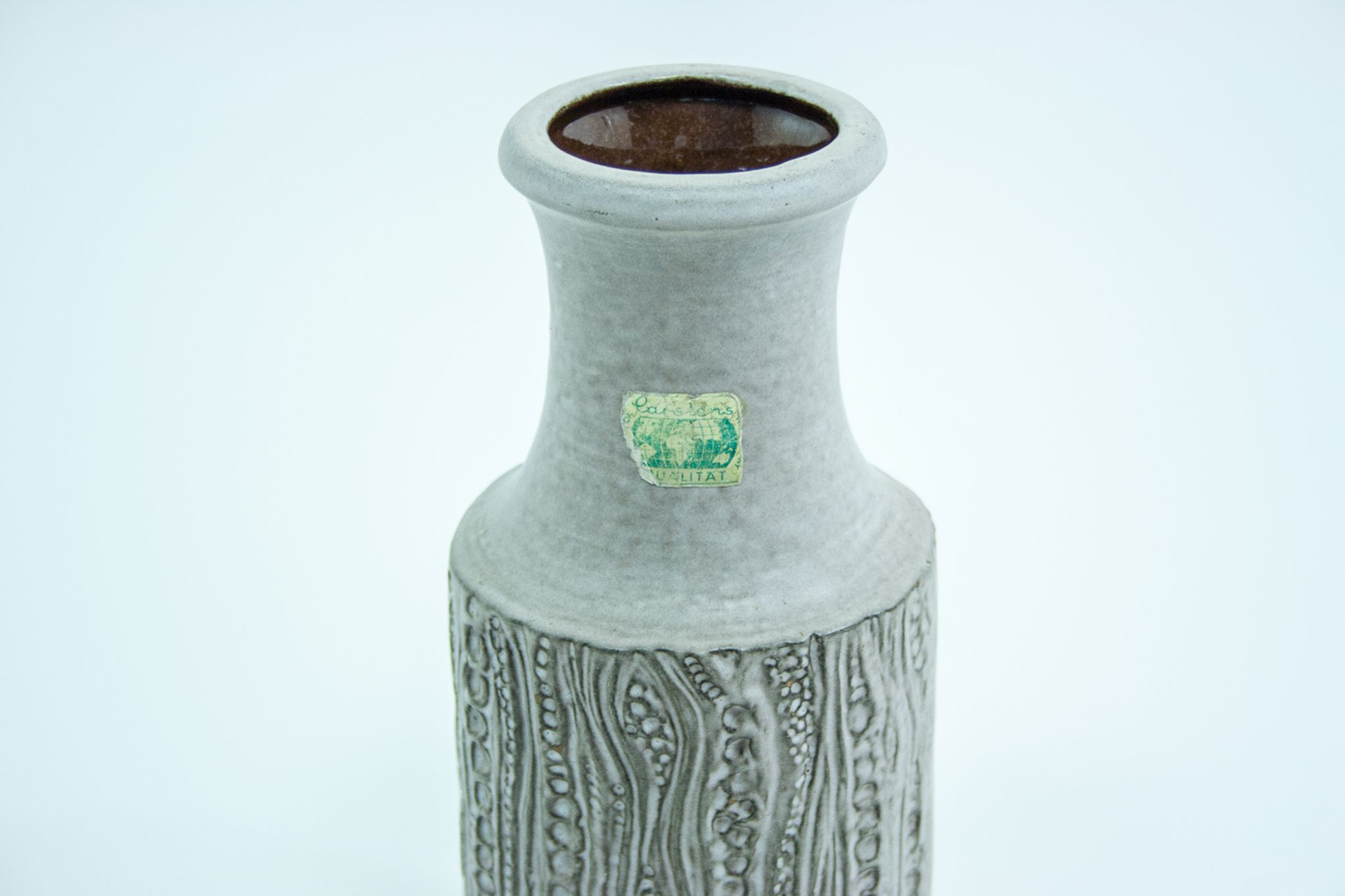 Vase mid-century modern reptile by Dieter Peter for Carstens Tonnieshof