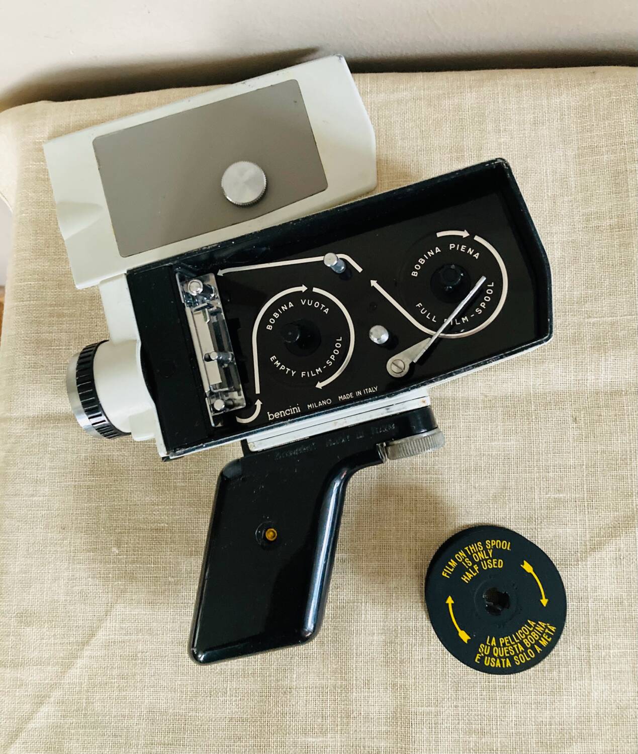 Bencini Bluestar Comet 8 camera, 1950s/60s, made in Italy