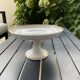 Set of 2 heel plates and one compote dish art deco, Boch La Louvière