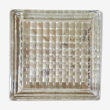 Ashtray in glass tile "Nevada"