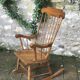 Vintage scandinavian rocking chair