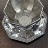 Christofle Silver Plated Sauceboat on Tray, 1930s