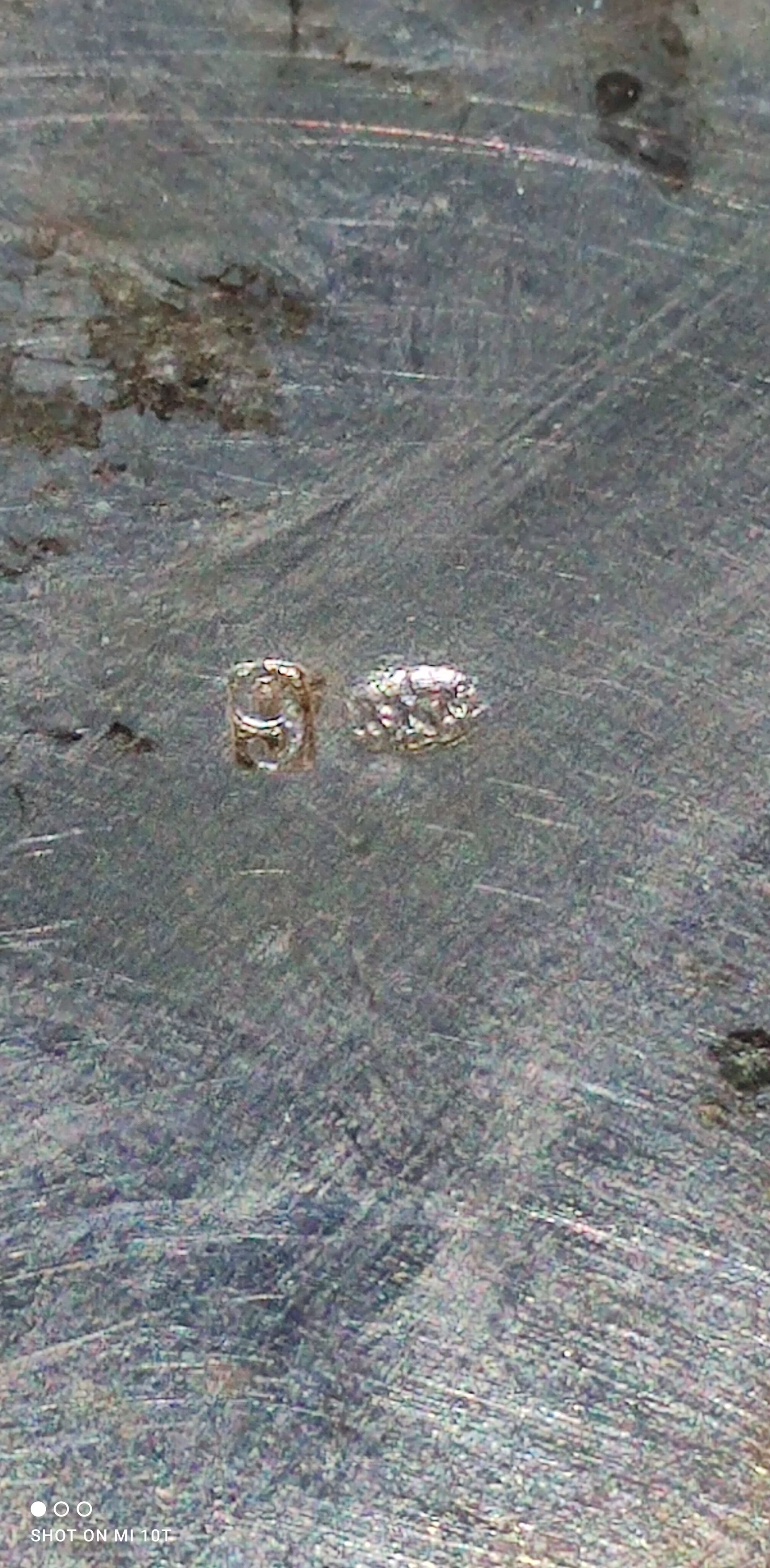 Silver metal table set box/Daguillon Nantes