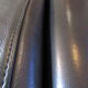 Black leather sofa from Denmark