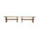 Scandinavian modern pinewood benches, 1960's