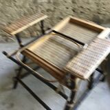 Antique chaise longue