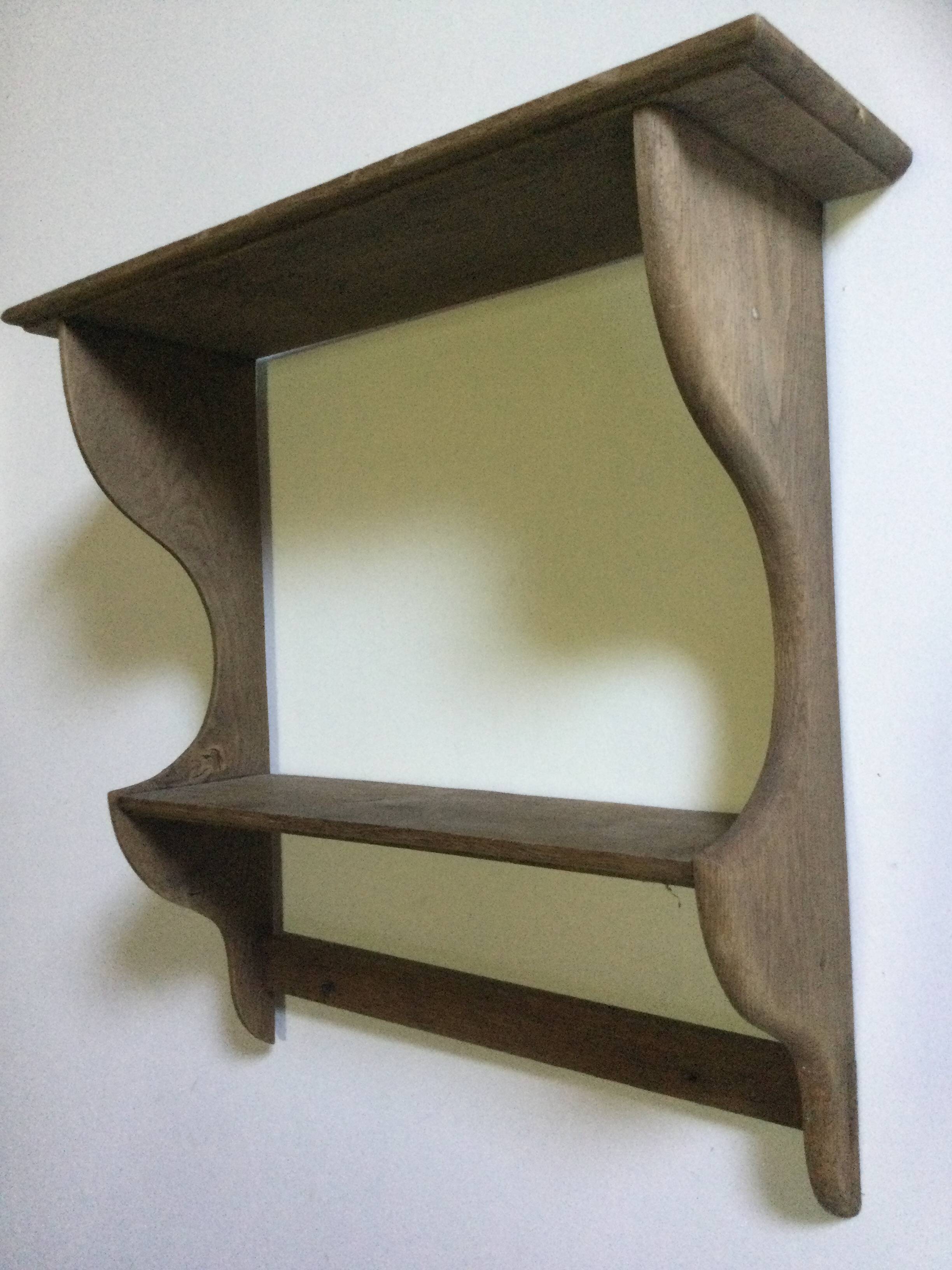 Antique wall shelf