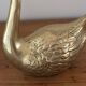 Vintage Brass Swan