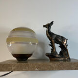 Art deco table lamp