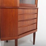 Danish teak corner cabinet - Midtjydsk Mobelfabrik