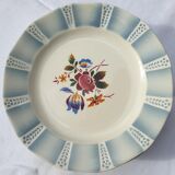 Set 10 plates Claude de Sarreguemines 1930