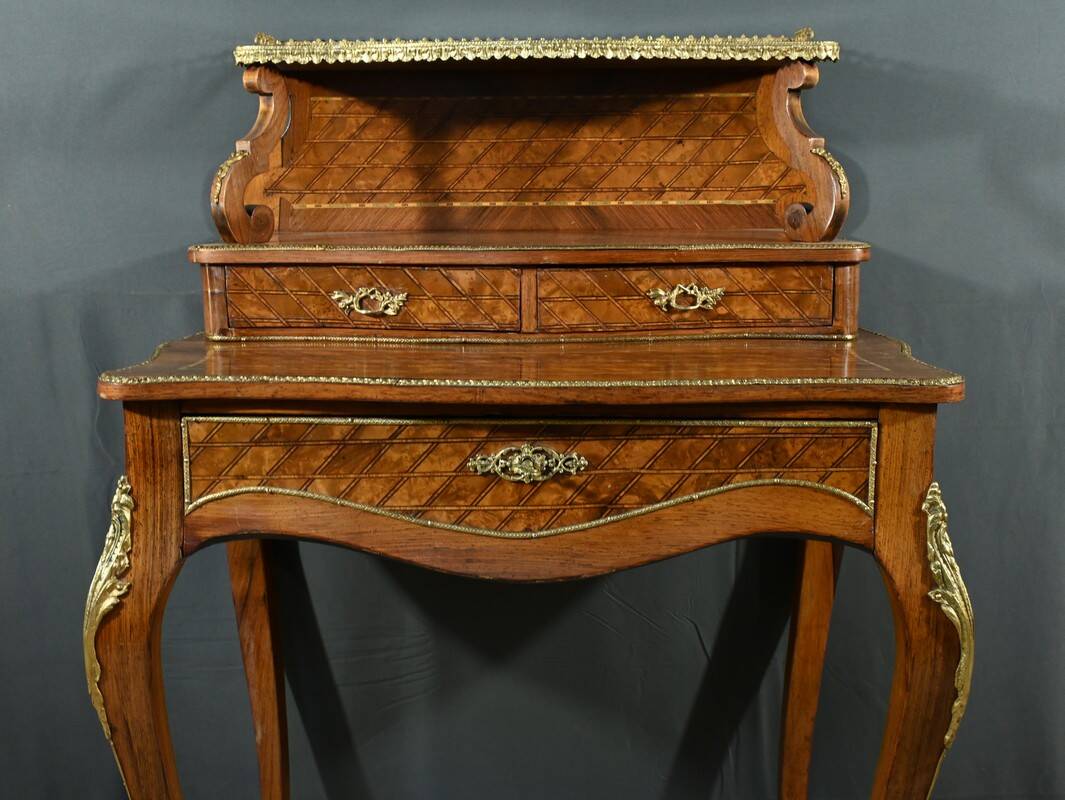 Rosewood Stepped Desk – Part 2, 19th Century