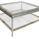 1970s square coffee table