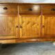 Buffet Very Sideboard Solid Wood English Style