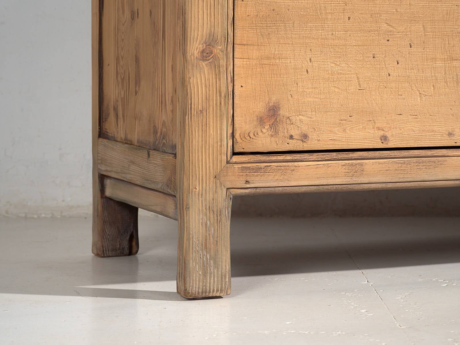 Antique solid wood sideboard (c.1900) #18