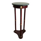 Empire style pedestal table with marble