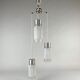 Mid Century Long Chandelier, Czechoslovakia, 1970's