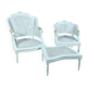 Broken Beech Duchess with Rechampi, Louis XVI style – 2nd part of the 19th century
