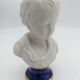 Child bust in biscuit. Capodimonte .