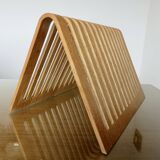 HABITAT magazine rack in bent wood 1980