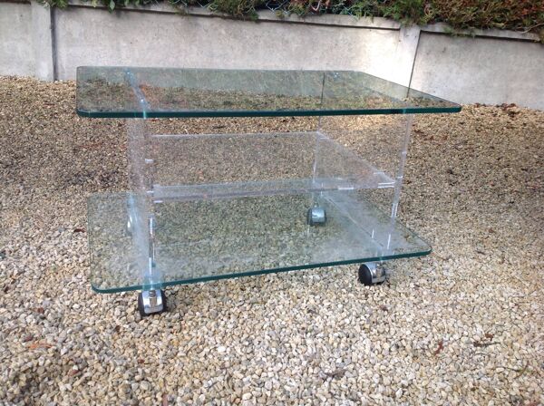 Table basse Plexiglas David Lange
