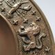 Empty pocket zodiac signs zodiac solid brass 70s