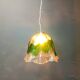 Vintage murano glass pendant light, for Mazzega, 1960s