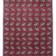 7x10 Kilim Wine Red Turkish Kilim Rug, 218x311Cm