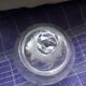 Napoleon III style glass sugar bowl