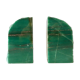Serre-livres en malachite