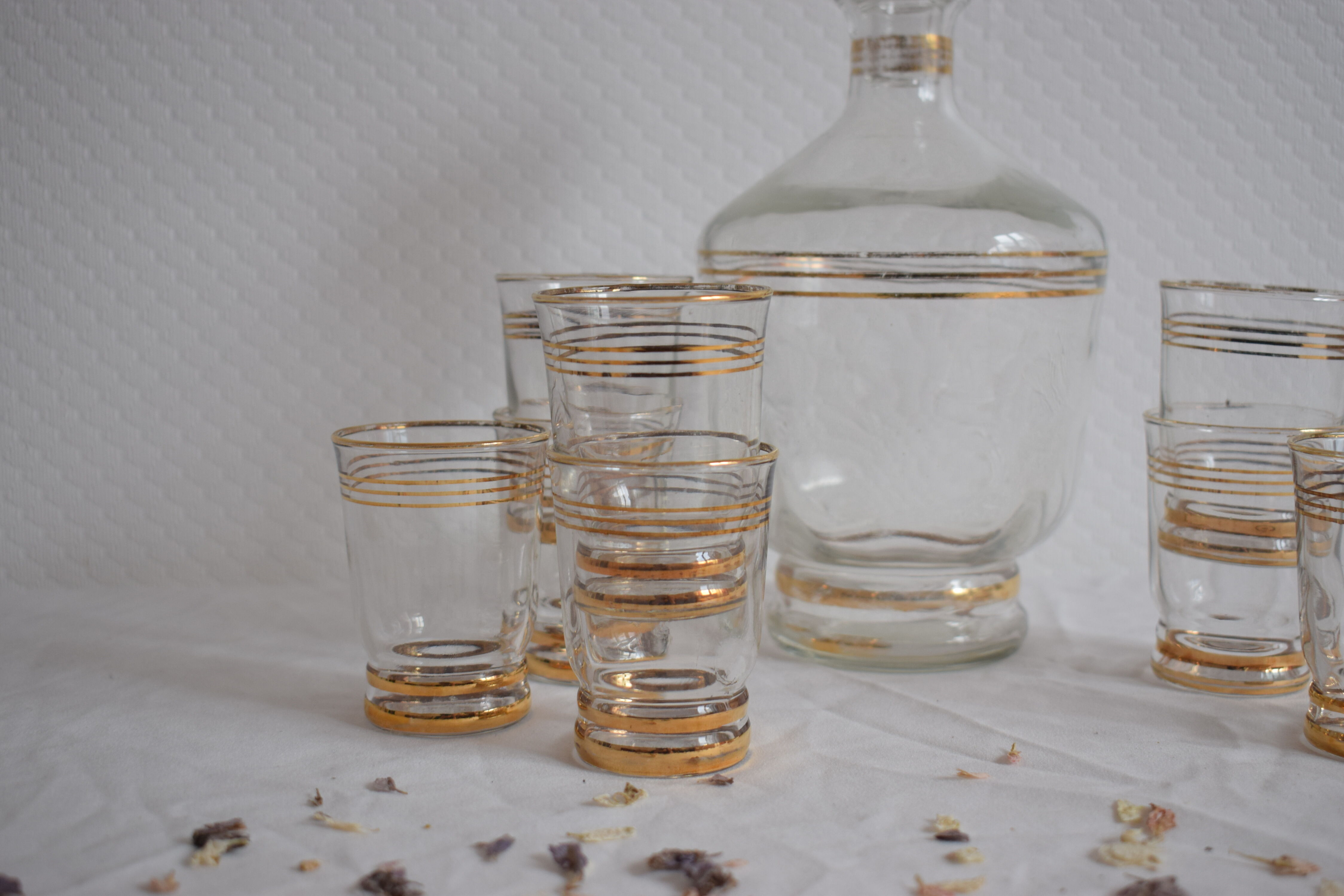 Service à liqueur vintage